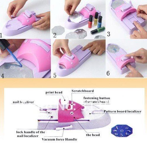 nail colors machine